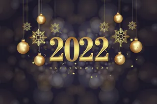 2022创意艺术字体新年虎年圣诞节数字立体质感文字AI矢量设计素材