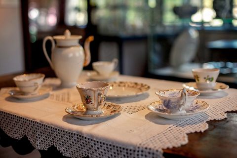 欧式陶瓷茶杯图片