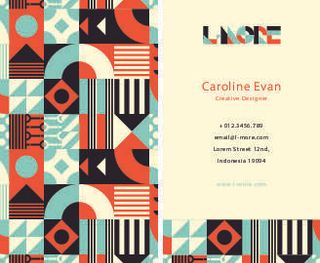 精美国外名片设计模板矢量素材