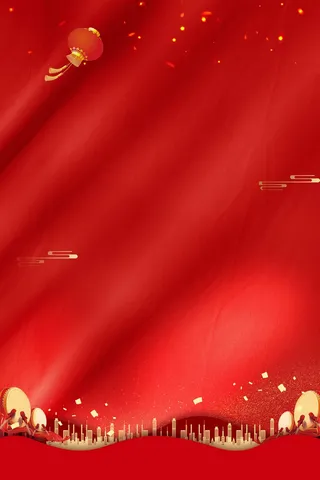 红色背景设计