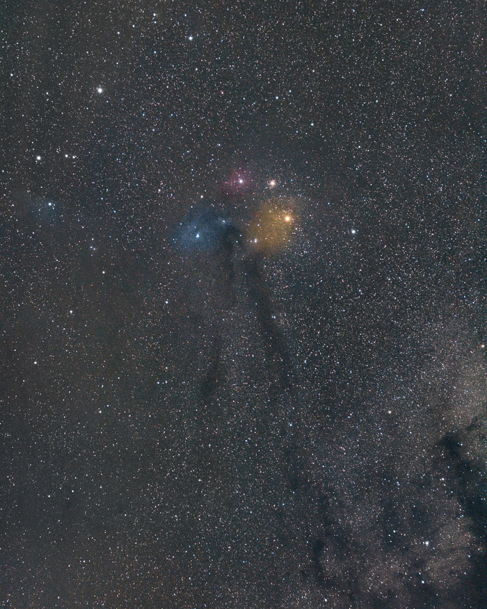 黑色星空摄影素材