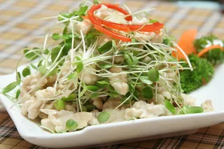 椿芽拌桃仁 18元