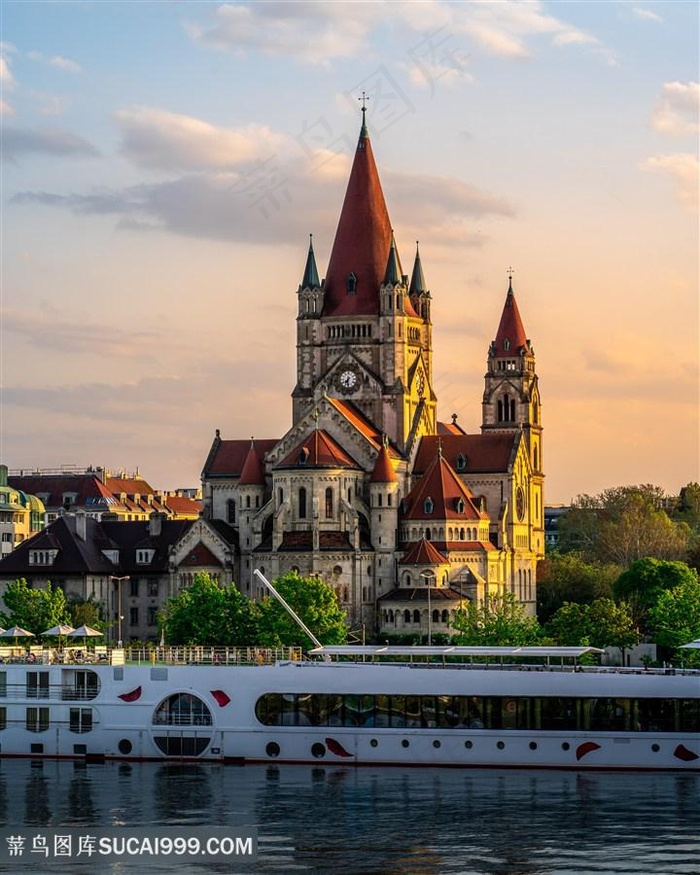 欧式教堂建筑图片