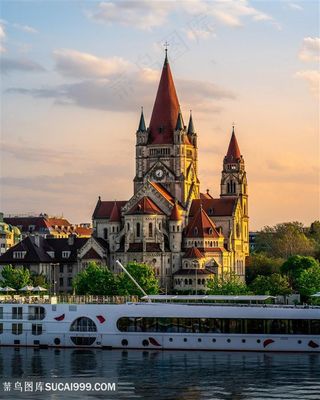 欧式教堂建筑图片