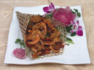 0711c-486竹篓风味虾