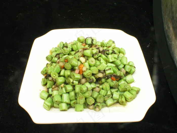 0491榄菜肉碎四季豆