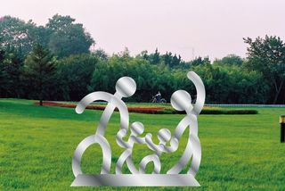 健康公共不锈钢标识