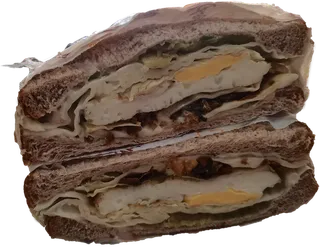 全麦黑麦面包吐司煎蛋烘焙包菜三明治牛油果酸奶免抠摄影元素素材