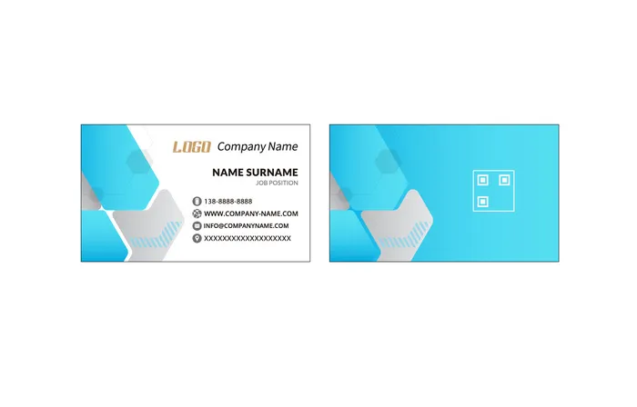 名片模板高档名片公司名片商务名片ai矢量模版下载