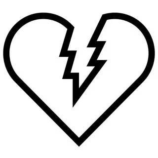 破碎的心 PNG免抠