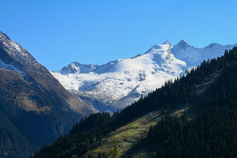 冬天白雪背景风景