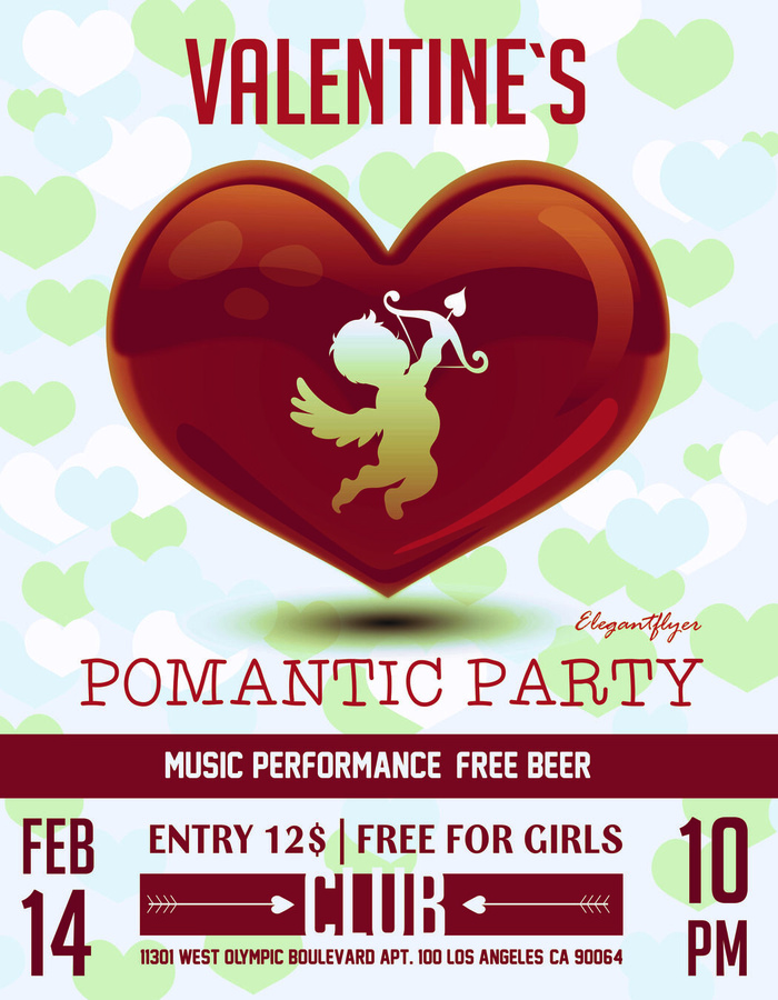 2.14情人节爱情psd模式