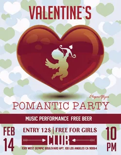 2.14情人节爱情psd模式