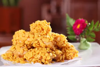 玉米片焗山药 (3)