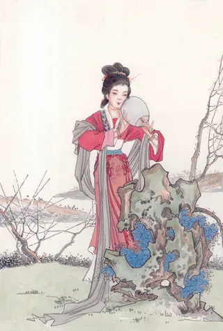 古代美女高清图素材图片格式  (24)