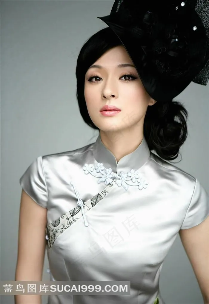 时尚旗袍美女 于越