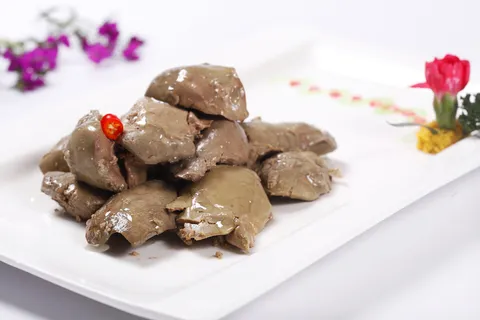 卤鹅肝高清图片素材