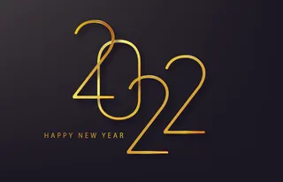 设计 2022 数字 新年 素材