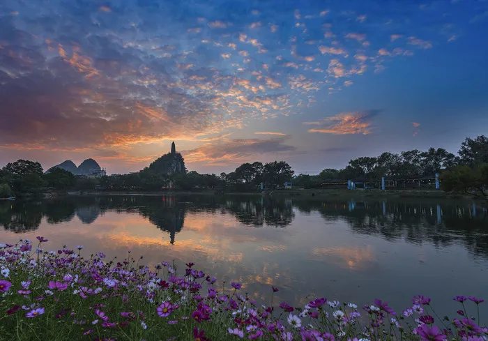 风景画  山水  风景 高清风景 天空