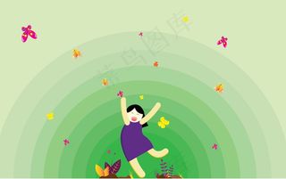 幼儿园开学季海报背景图片