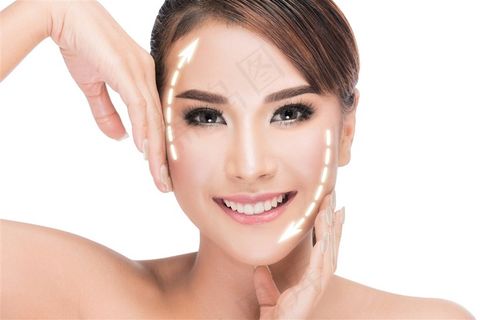 创意抗衰女模特摄影