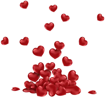 一堆爱心情人节