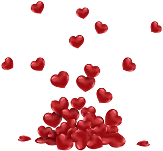 一堆爱心情人节