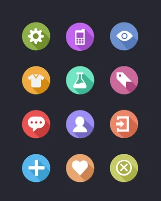 手机界面图标ai矢量素材