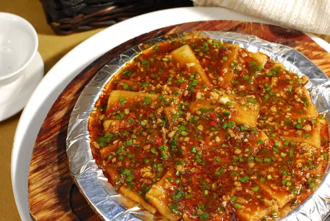 铁板米豆腐 铁板米豆腐