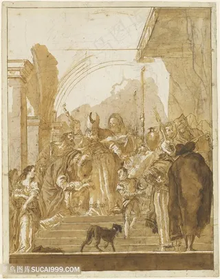 人物复古艺术装饰画