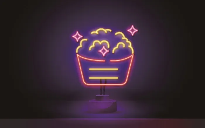 简约霓虹灯图片eps,ai矢量模版下载