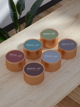 高端品牌茶叶包装盒纸袋智能贴图样机产品效果图展示PSD素材模板