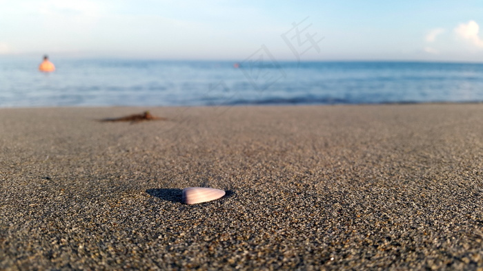 海岸风景摄影图.