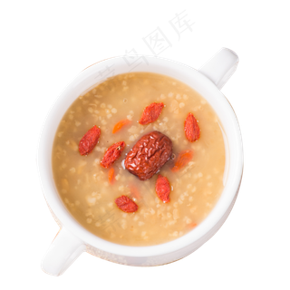 红枣小米八宝粥-免扣素材