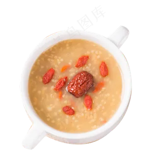 红枣小米八宝粥-免扣素材