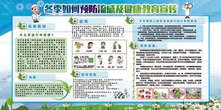 冬季健康教育宣传栏