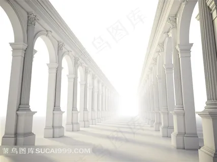 复古罗马建筑高清图片