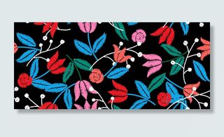 花卉唯美手绘花朵面料纹理手机壳布料面料印花服装矢量图案素材