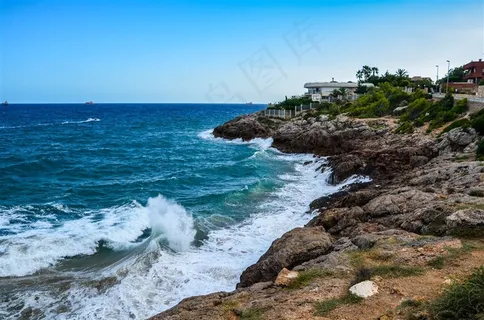 地中海海岸风光素材图 地中海海岸风光素材图