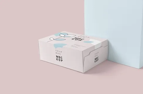 设计盒子样品psd素材