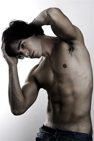 健身男模好身材