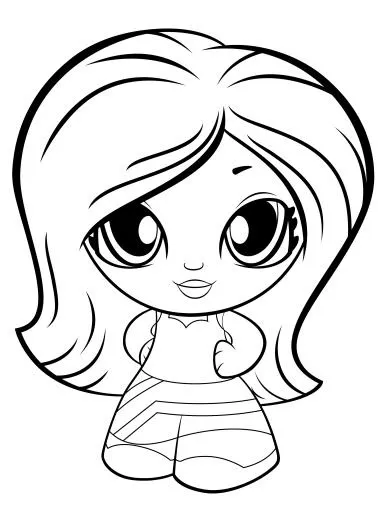 哈哈。惊喜！娃娃 PNG免抠(2467x3335)