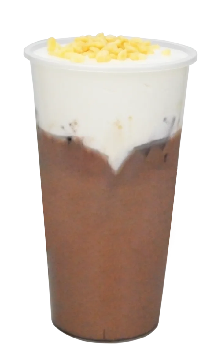 奶茶照片拍摄果汁香米奶盖巧克力