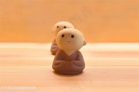 小和尚乖巧玩偶顽劣调皮装饰