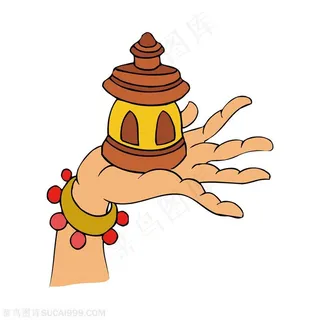 佛手png矢量小塔图片