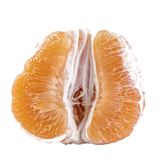 3黄心柚 (3)水果超市商品白底图免抠实物摄影png格式图片透明底