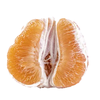 3黄心柚 (3)水果超市商品白底图免抠实物摄影png格式图片透明底