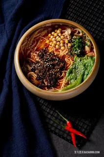 火锅特色小吃美食一豌杂面图片 火锅特色小吃美食一豌杂面图片
