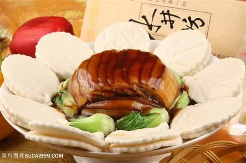 中华美食菜肉夹饼实拍摄影图 中华美食菜肉夹饼实拍摄影图