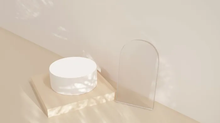 电商产品3D立体背景图主图场景 
